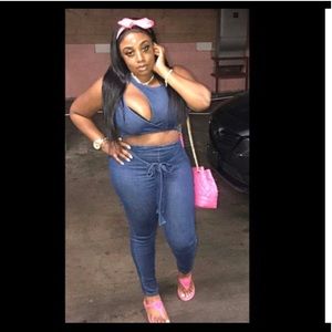 One Piece Jumpsuit with a little Boob Action